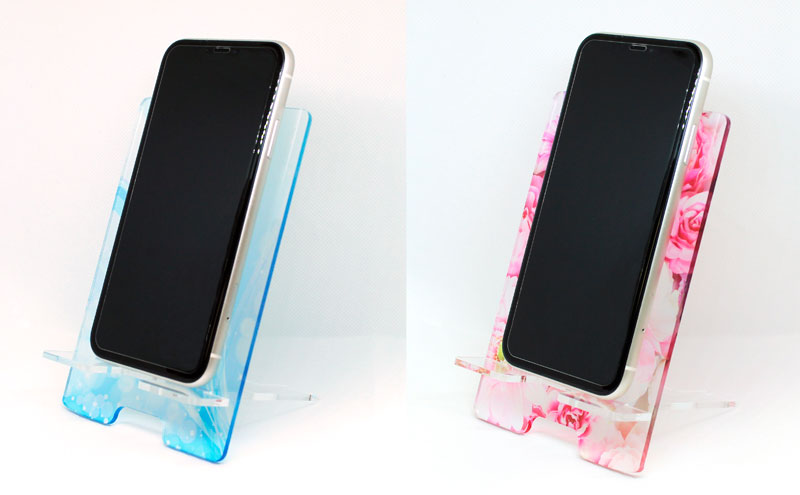 アクリルスマホスタンド